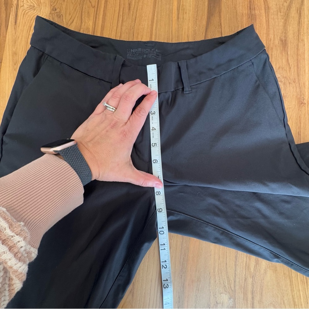 Nike Golf Shorts Women’s 4 Black 10.5” Inseam Pockets - Picture 6 of 7